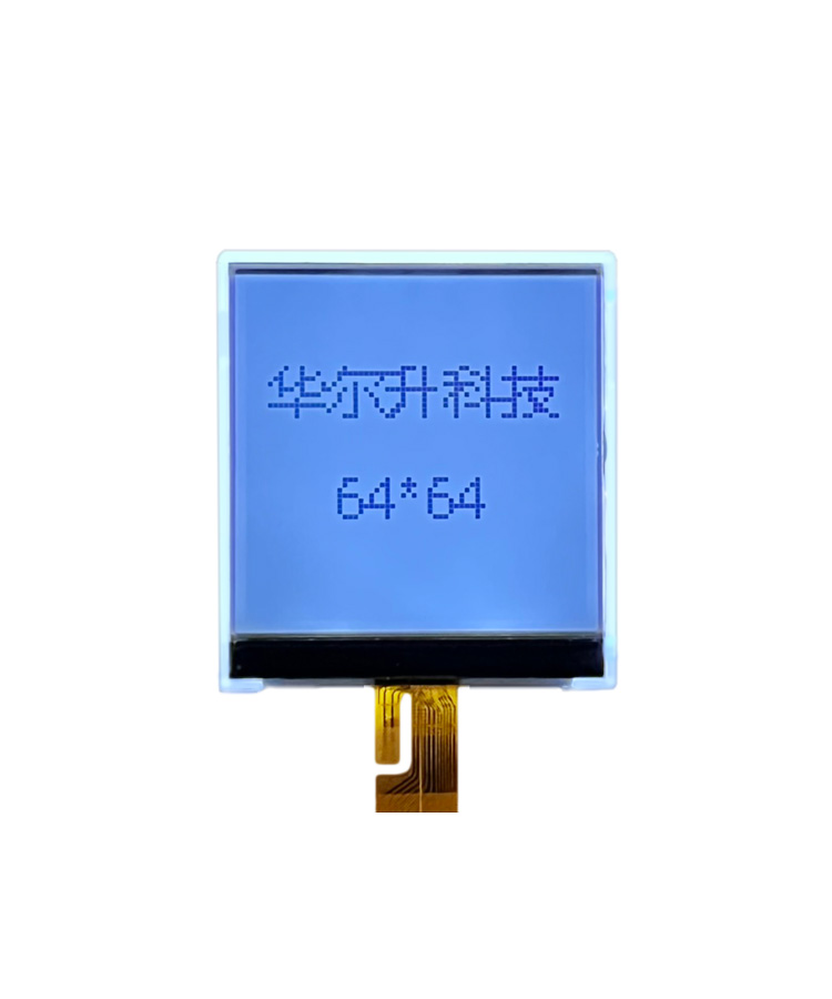 64*64 Monochrome LCD Display Applied To Telephone