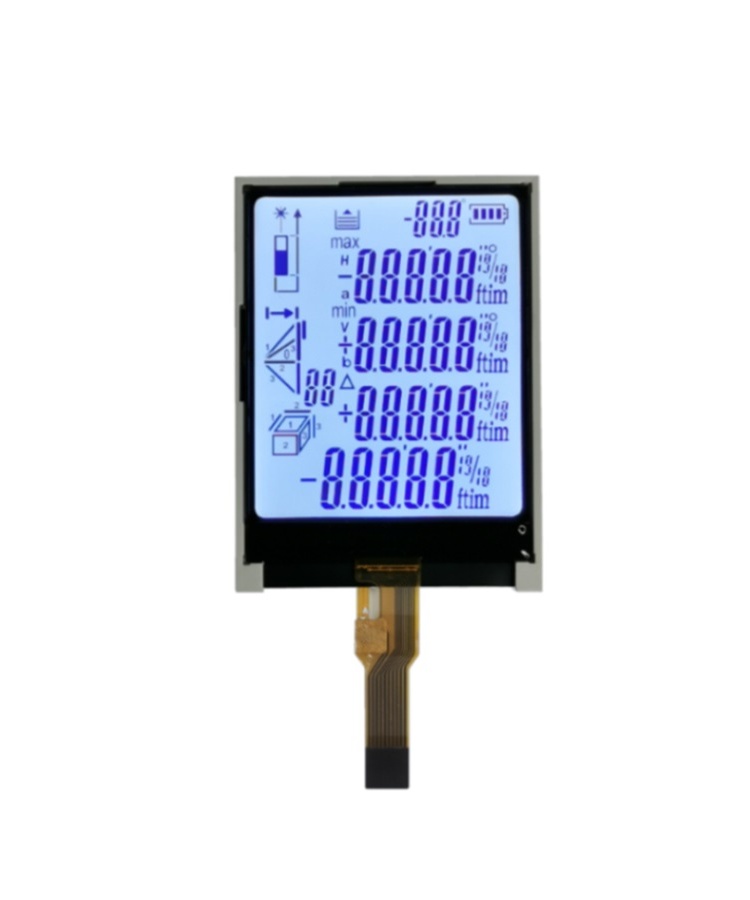 Instrument Display With Rangefinder Monochrome Module Custom LCD Display Manufacturer