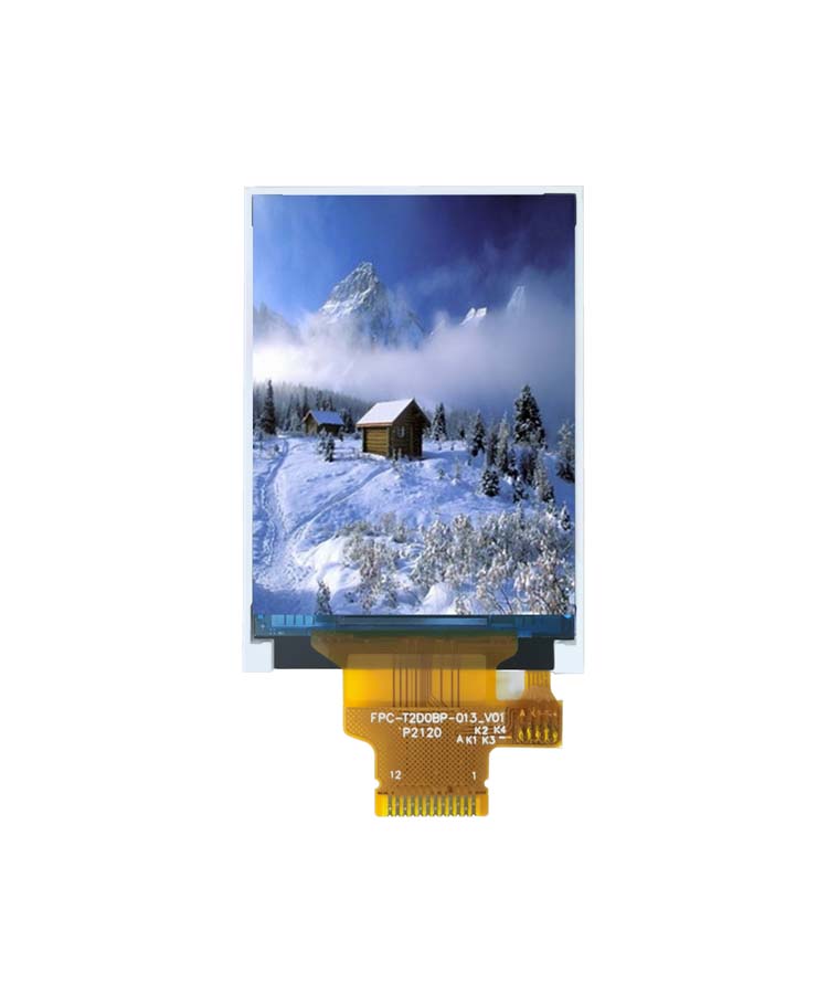 2.0 Inch IPS 262K All O`Clock TFT Display for E-cigarettes