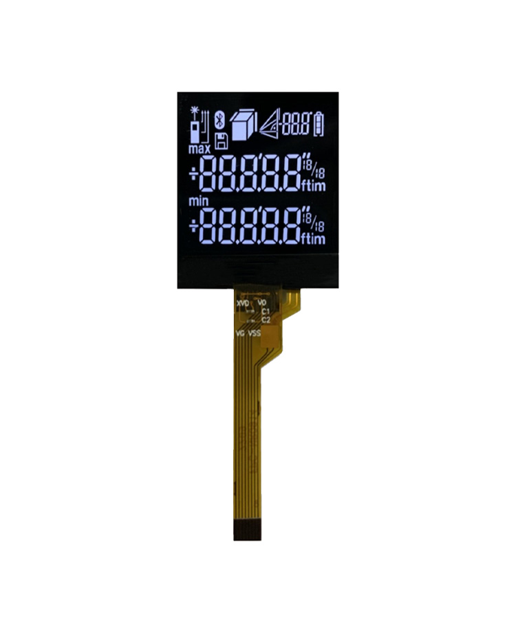 Custom LCD Manufacturer Segment Code Screen Monochrome Application For Rangefinder