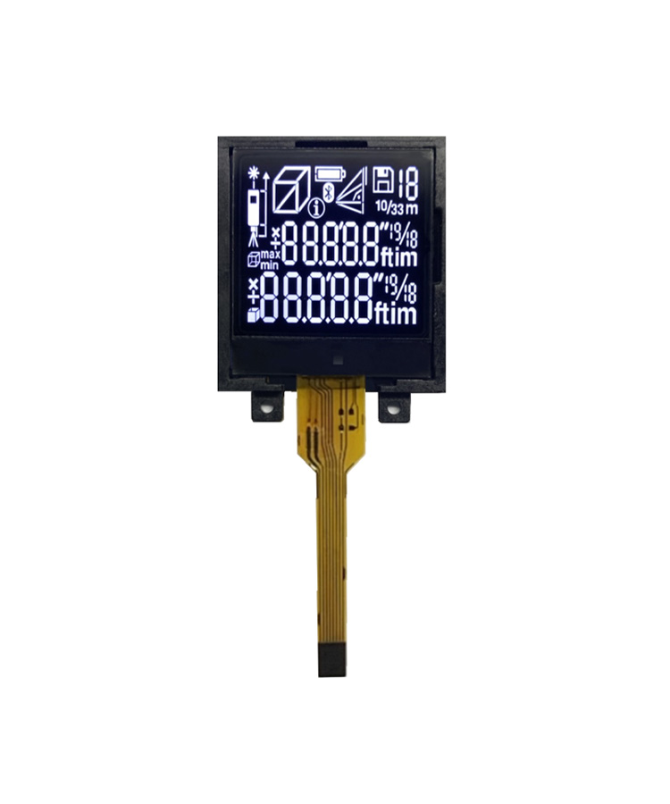 Custom LCD Module Display Monochrome Applications For Distance Meters