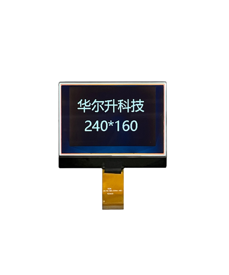240*160 Customized Monochrome Graphic LCD Display Applied To Medical Equipment
