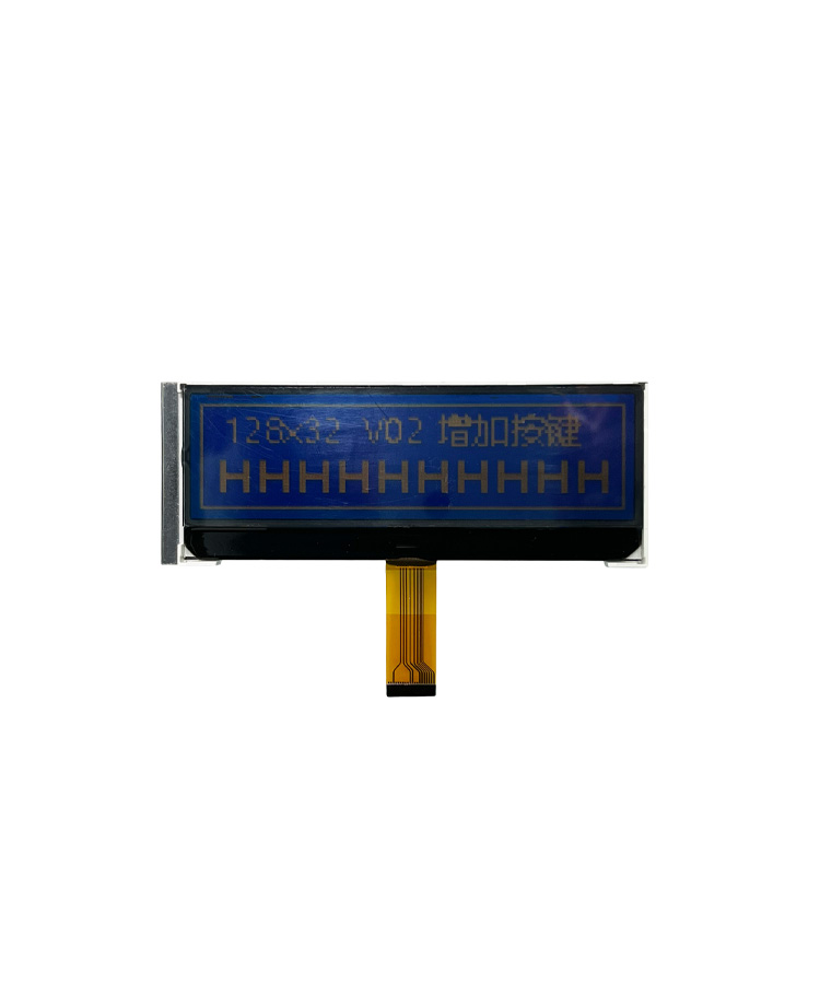 128*32 Monochrome LCD Display Dot Matrix Screen For Industrial Control Equipment