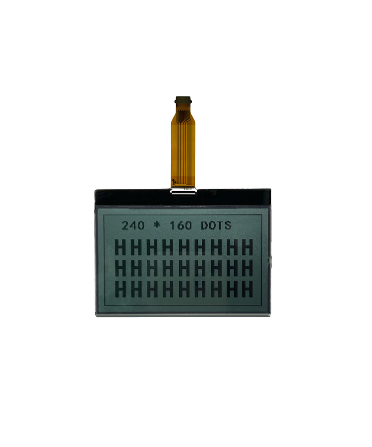 240*160 Custom LCD Module Monochrome Display Applied to Agricultural Equipment