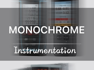 monochrome of instrumentation