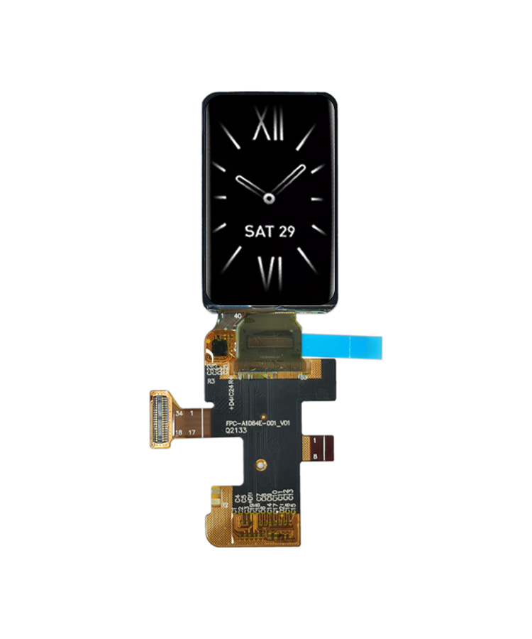 1.64 Inch 280*456 QSPI Cutomized LCD Intelligent Display Module