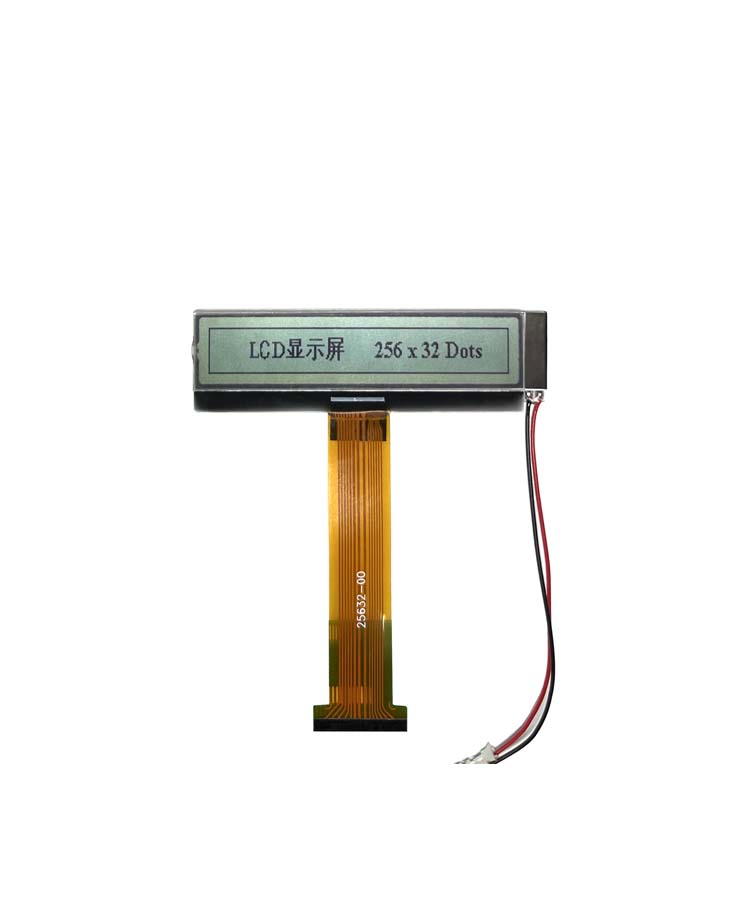256*32 Mono LCD Display Custom Screen Module For Industrial Control