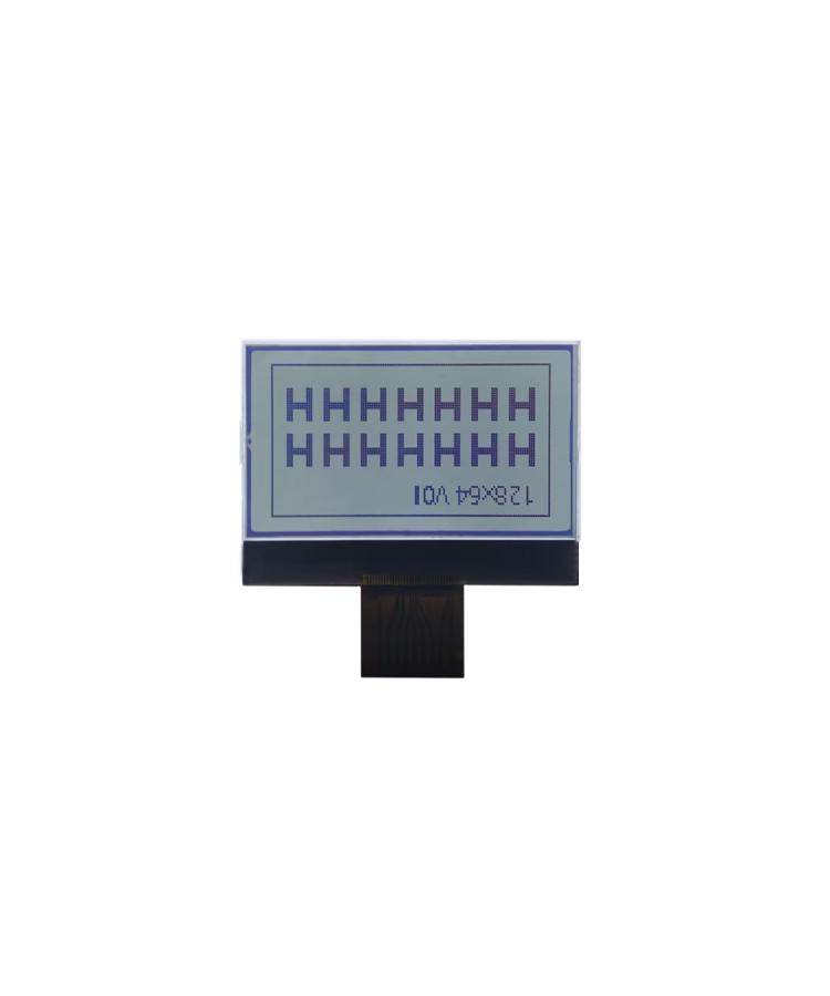 128*64 Mono LCD Display Custom Screen Module For Industrial Control