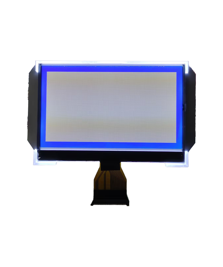 Monochrome Display 12864 STIN Negactive Blue Transmissive Screen with 2 White Leds