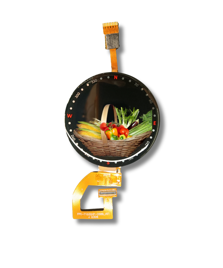 TFT Display 1.32inch 360*360 IPS Round Screen with MIPI Interface