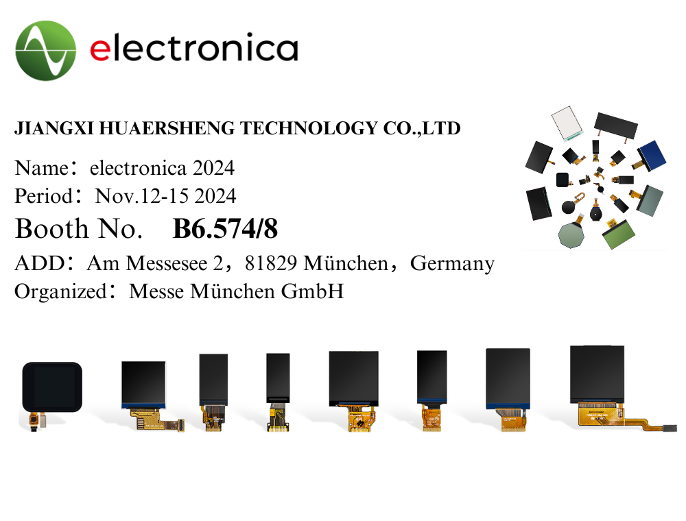 Explore the future of the lcd display - the Munich Electronics Fair