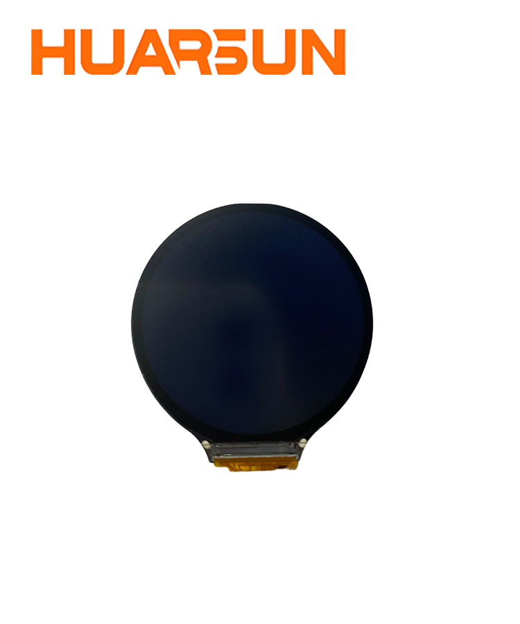 HUARSUN 1.43" AMOLED Display Module for Wearables – 466x466 Resolution, 100% NTSC Color, QSPI Interface, High Brightness 720cd/m²