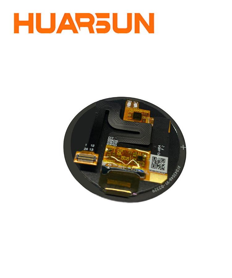 HUARSUN 1.43" AMOLED Display Module for Wearables – 466x466 Resolution, 100% NTSC Color, QSPI Interface, High Brightness 720cd/m²