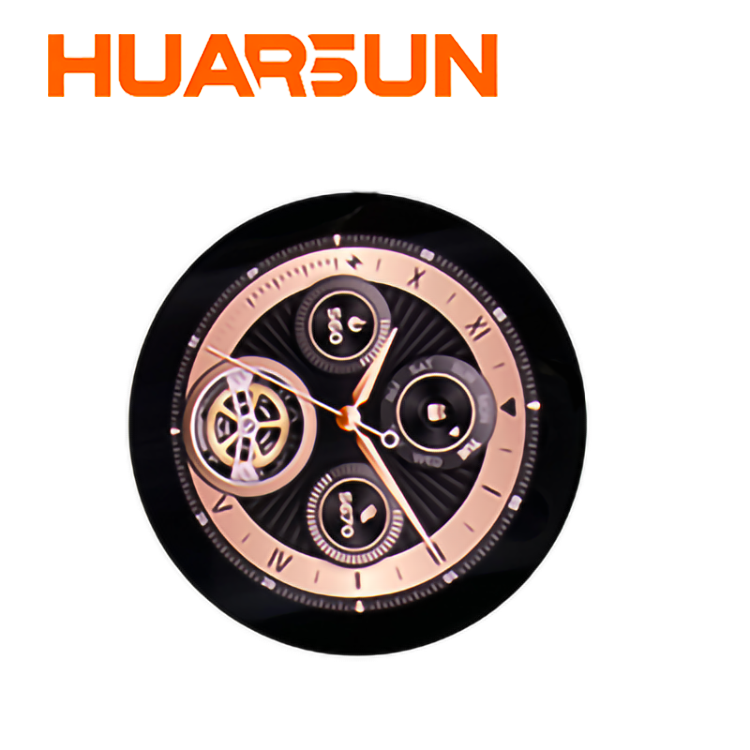 HUARSUN 1.43" AMOLED Display Module for Wearables – 466x466 Resolution, 100% NTSC Color, QSPI Interface, High Brightness 720cd/m²