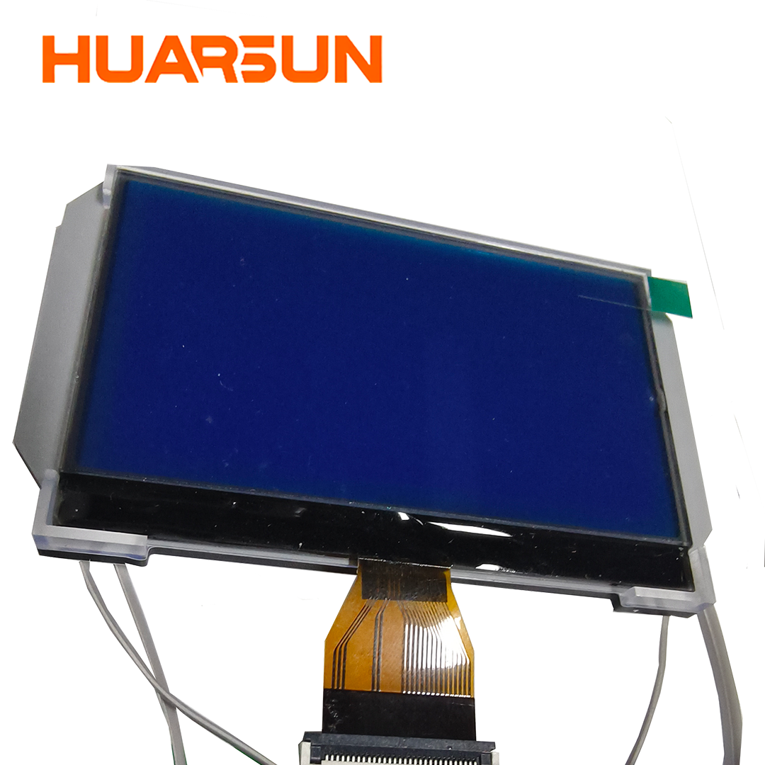 HUARSUN 128x64 Monochrome LCD Display | COG Screen for Medical and Industrial Use