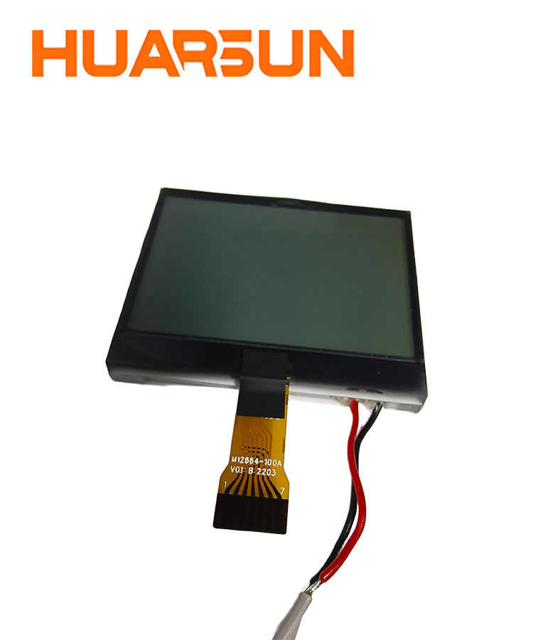 HUARSUN 128x64 COG LCD Display Module – Blue/White Monochrome