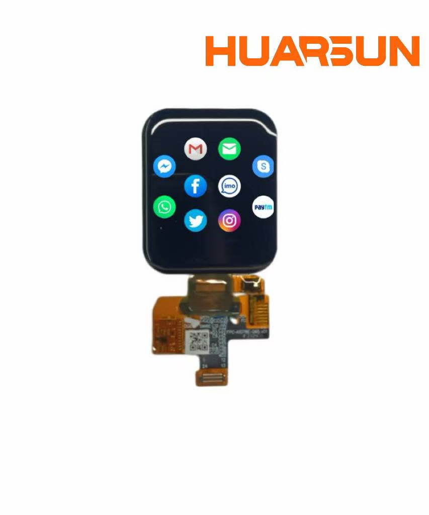 Hem Amoled Lcd Display Small Size 1.78inch China Wholesale Manufacturer for Wearable Device