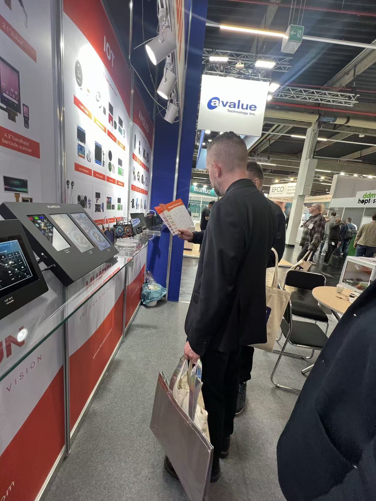 Exhibition Showcase: Compact TFT & AMOLED Displays