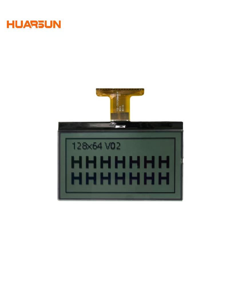 128*64 Customized Monochrome Dot Matrix Screen For Instrumentation
