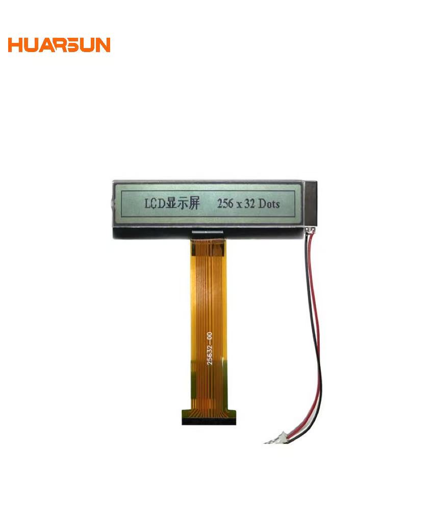 256*32 Mono LCD Display Custom Screen Module For Industrial Control