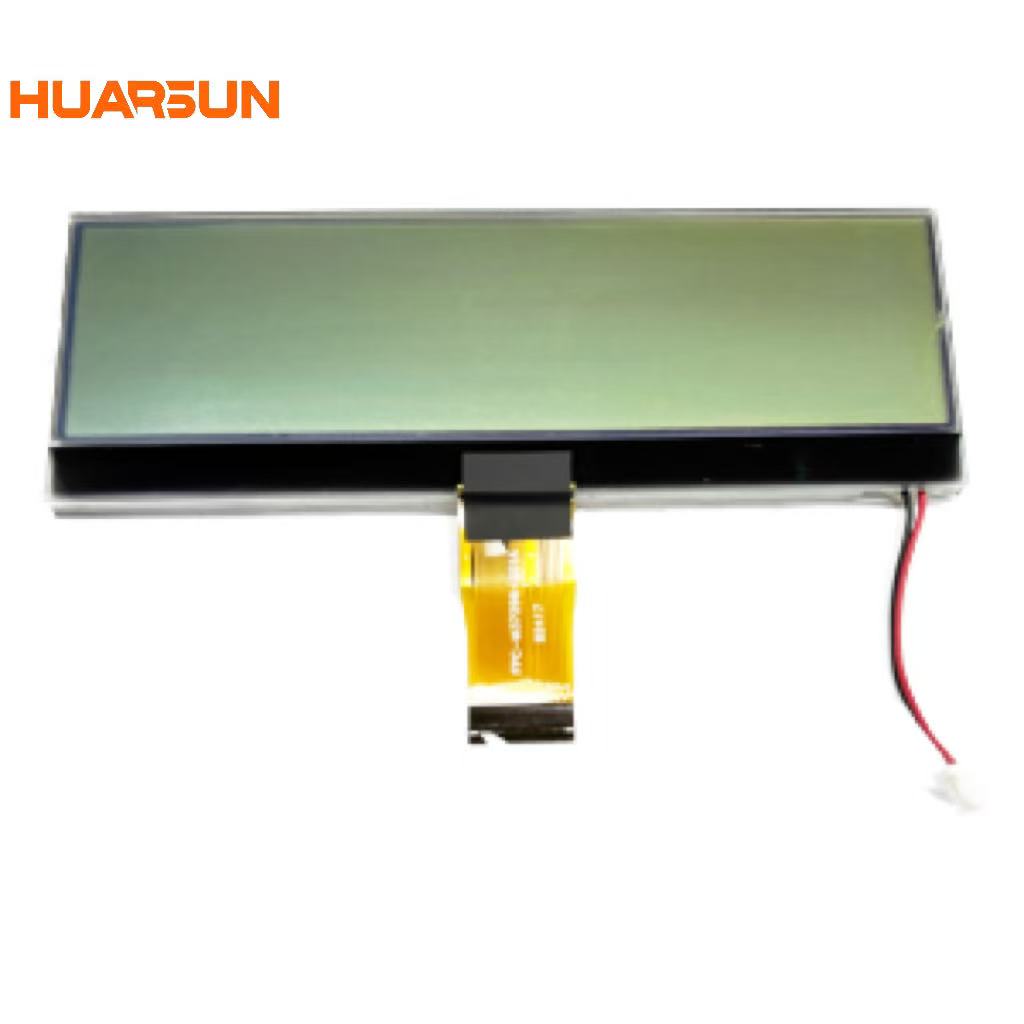 Monochrome Display 372*96 Dots FSTN Positive Transflective Display with 24Pin