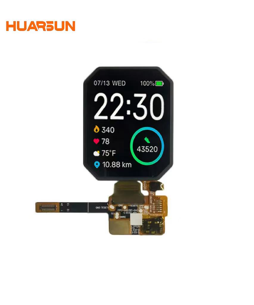 AM1.78 Inch 368(R.G.B)*448 FT2308 QSPI AMOLED Oncell Module LCD Display Screen Price