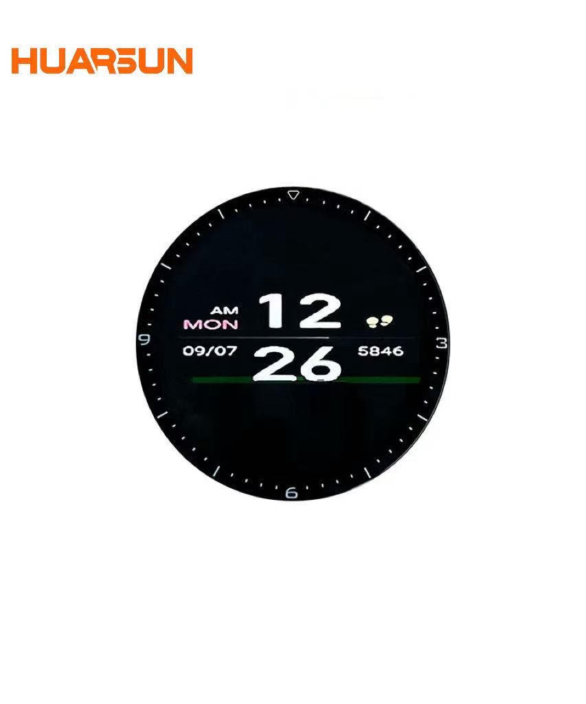 AM1.43 Inch Round 466*466 16.7M Color SPI Oled Display Module Custom Character LCD