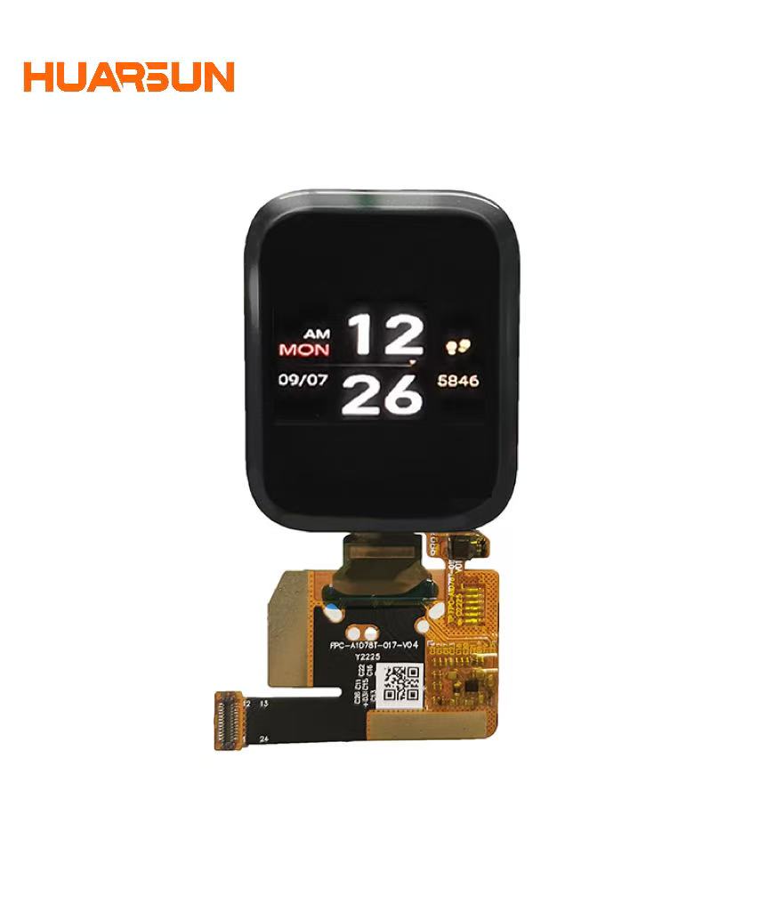 Custom AM1.78 Inch Full Color AMOLED All Viewing 368*448Dot LCD Display Factory Price