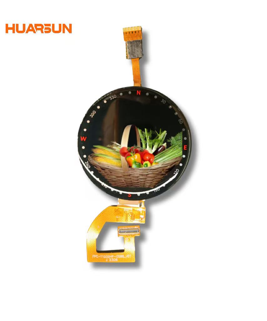 TFT Display 1.32inch 360*360 IPS Round Screen with MIPI Interface
