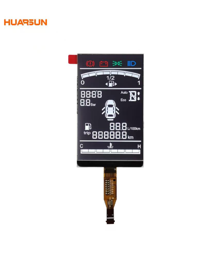 Customized Monochrome Display For Onboard Instrument LCM Best Supplier