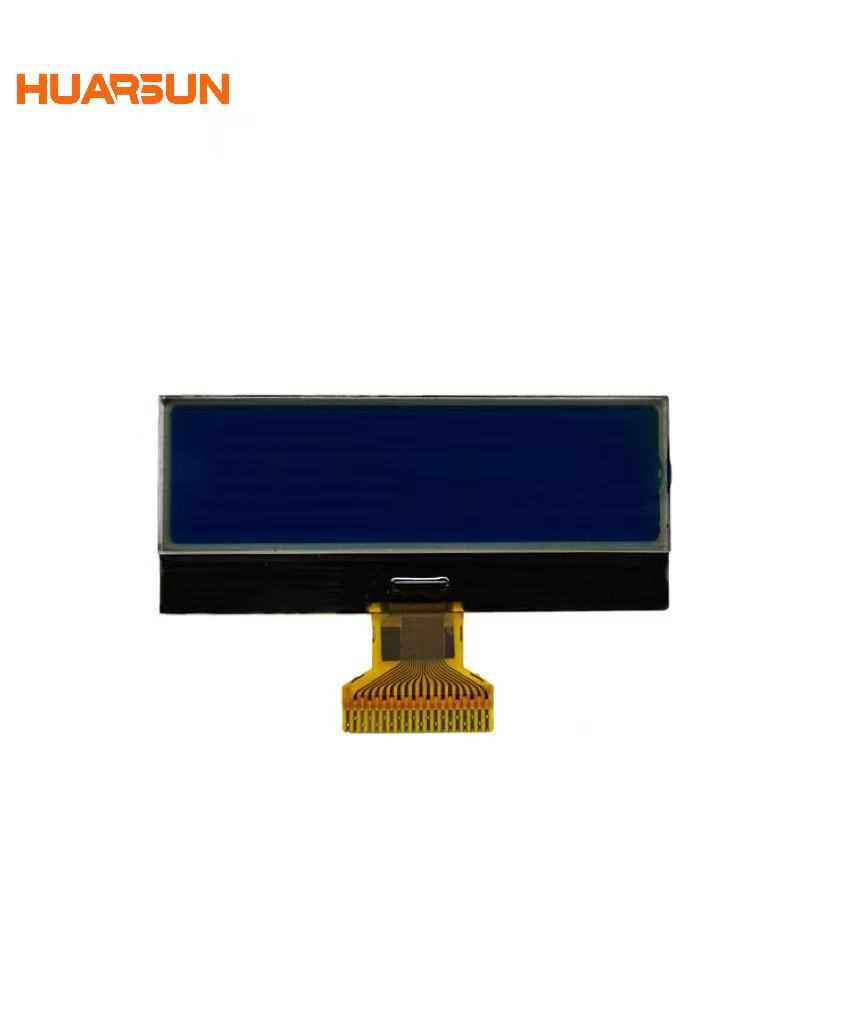 128*32 Custom LCD Display Monochrome Screen Used In Sports Equipment