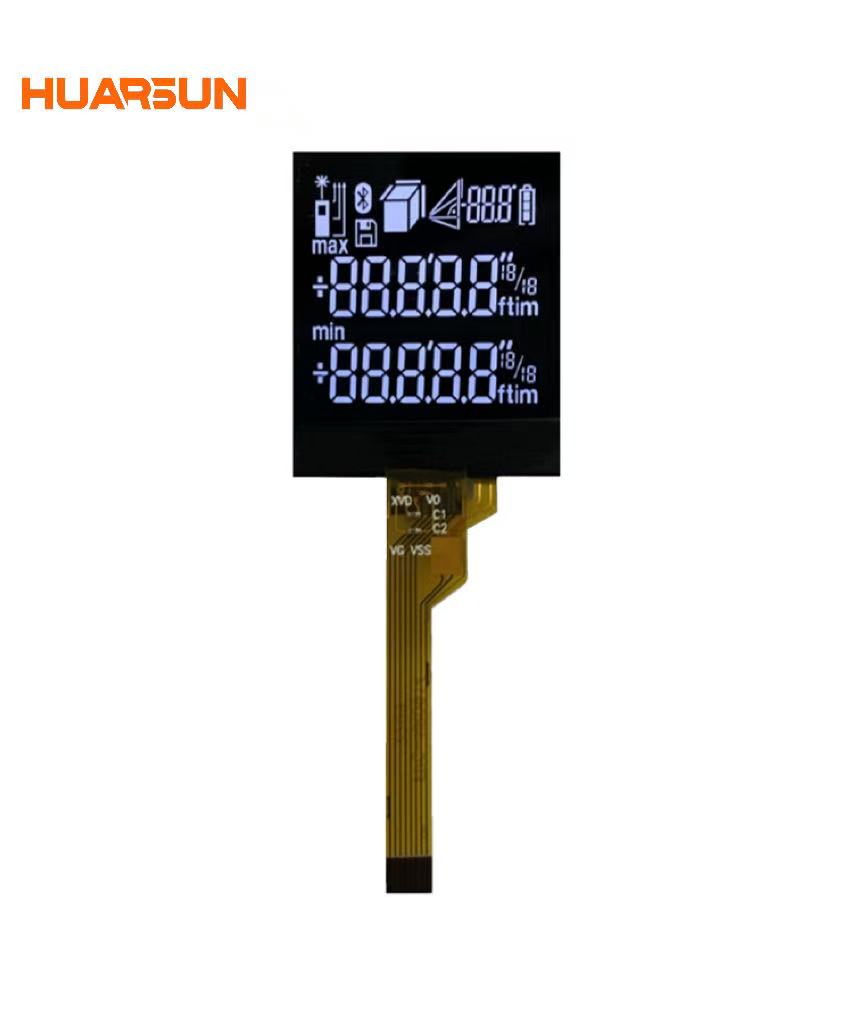 Custom LCD Manufacturer Segment Code Screen Monochrome Application For Rangefinder