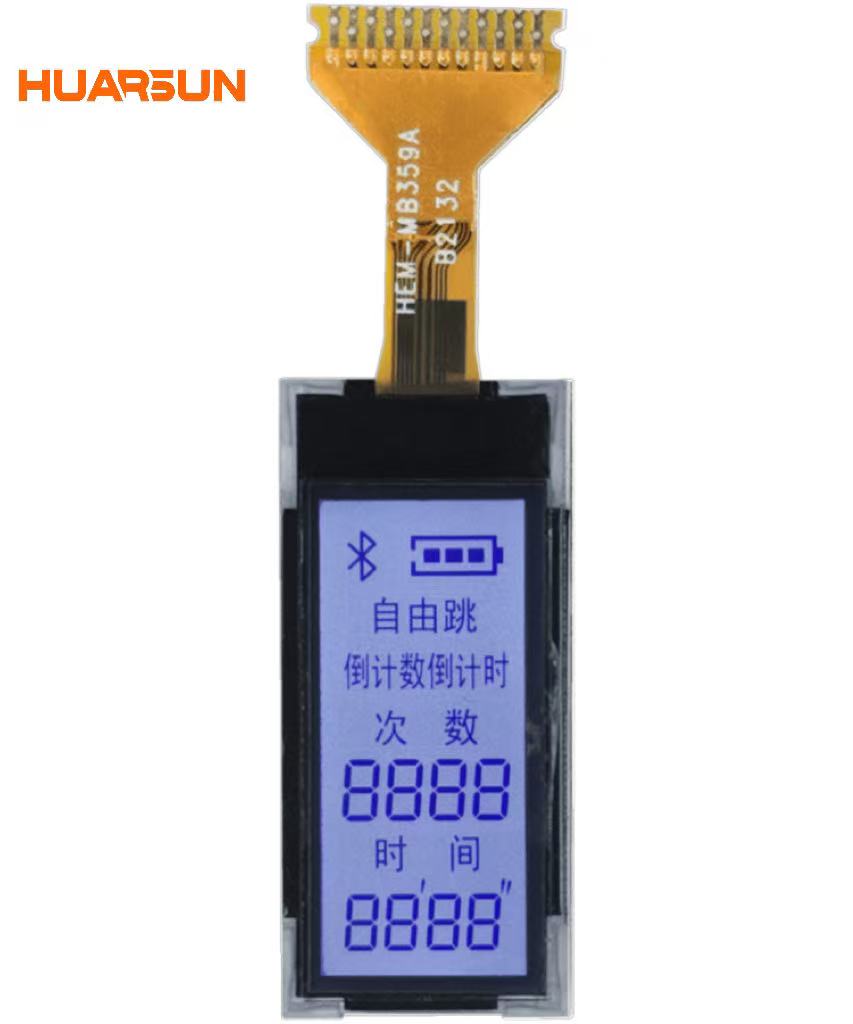 Custom LCD Module Monochrome LCD Display Applied To The Skipping rope In The Sports Equipment