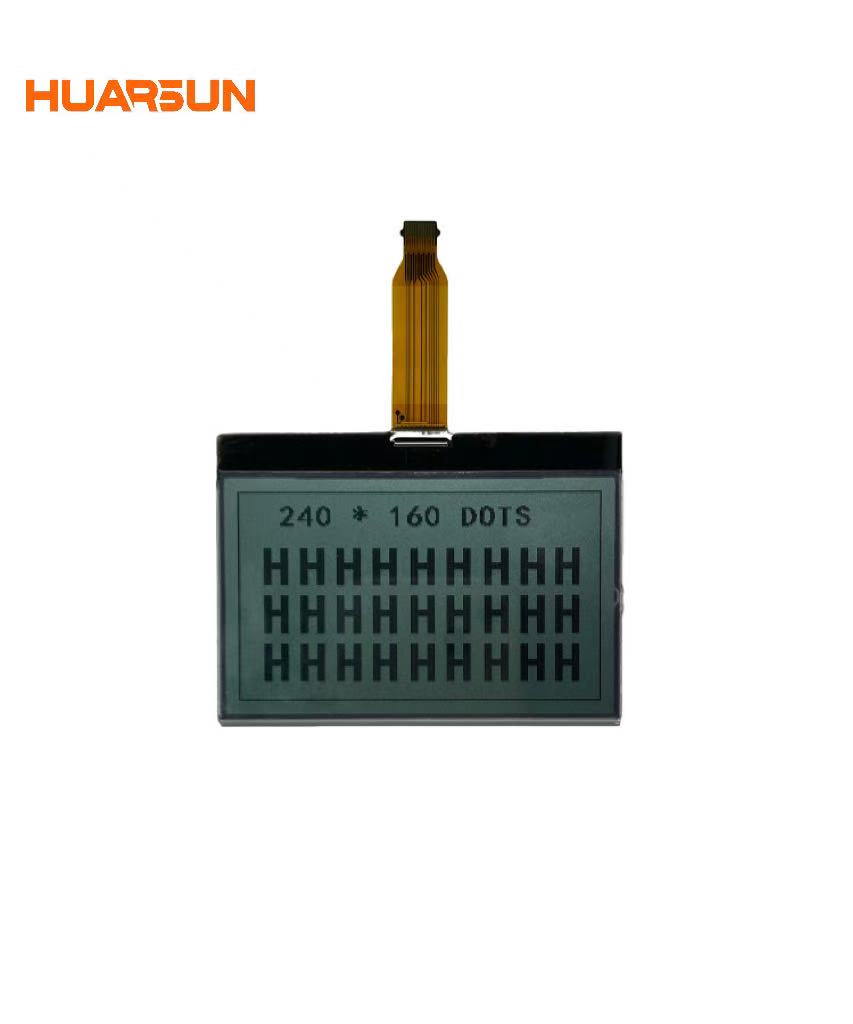 240*160 Custom LCD Module Monochrome Display Applied to Agricultural Equipment