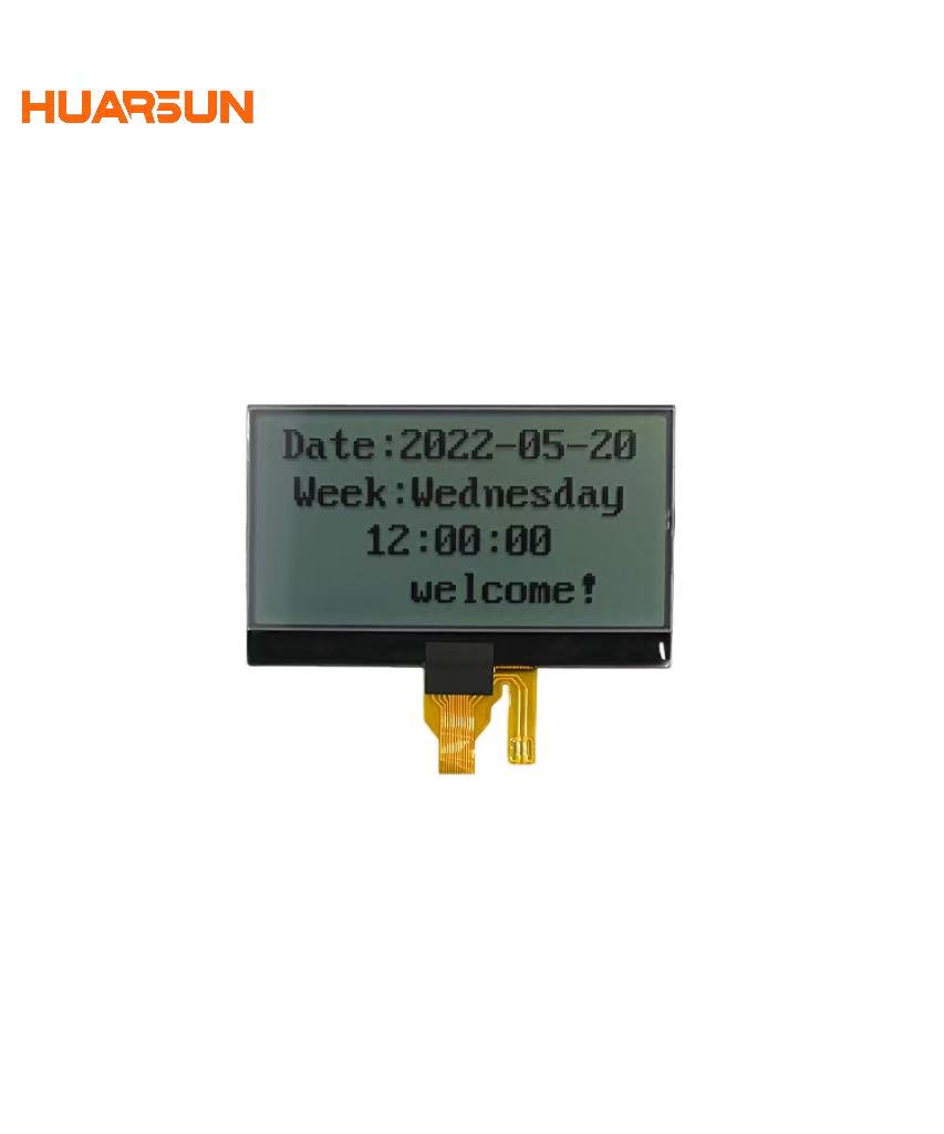 132*64 Customized Monochrome Dot Matrix Screen Used In Electrical Control