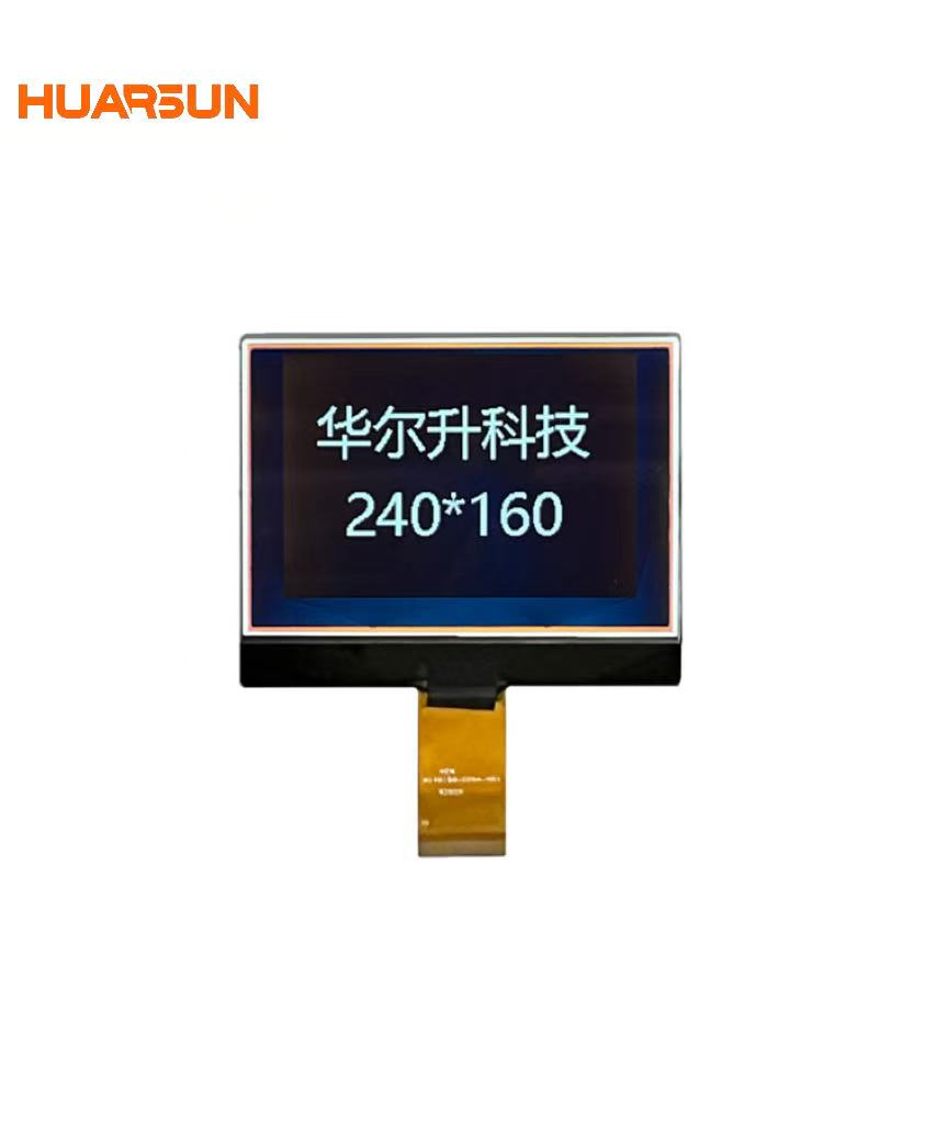 240*160 Customized Monochrome Graphic LCD Display Applied To Medical Equipment