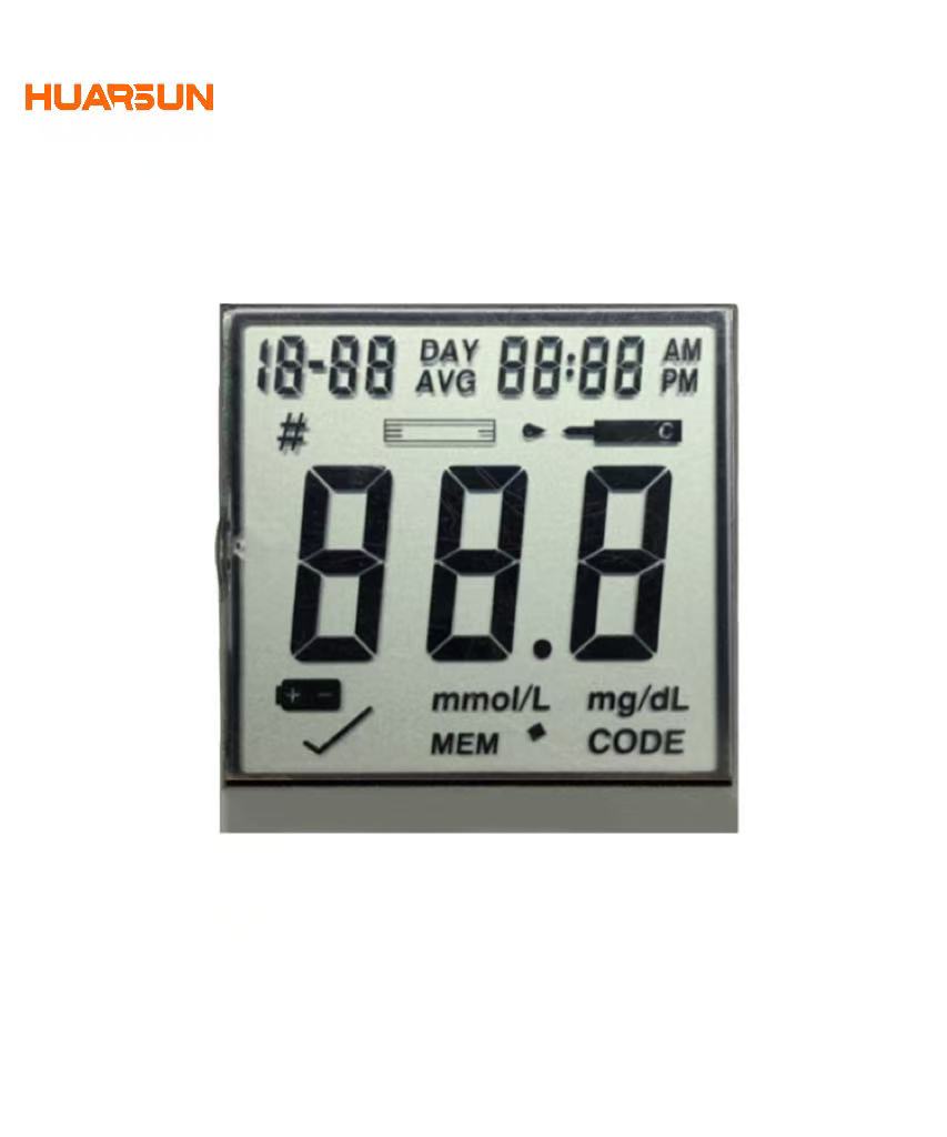 Custom TN LCD Module Monochrome Digital LCD Display For Medical Equipment