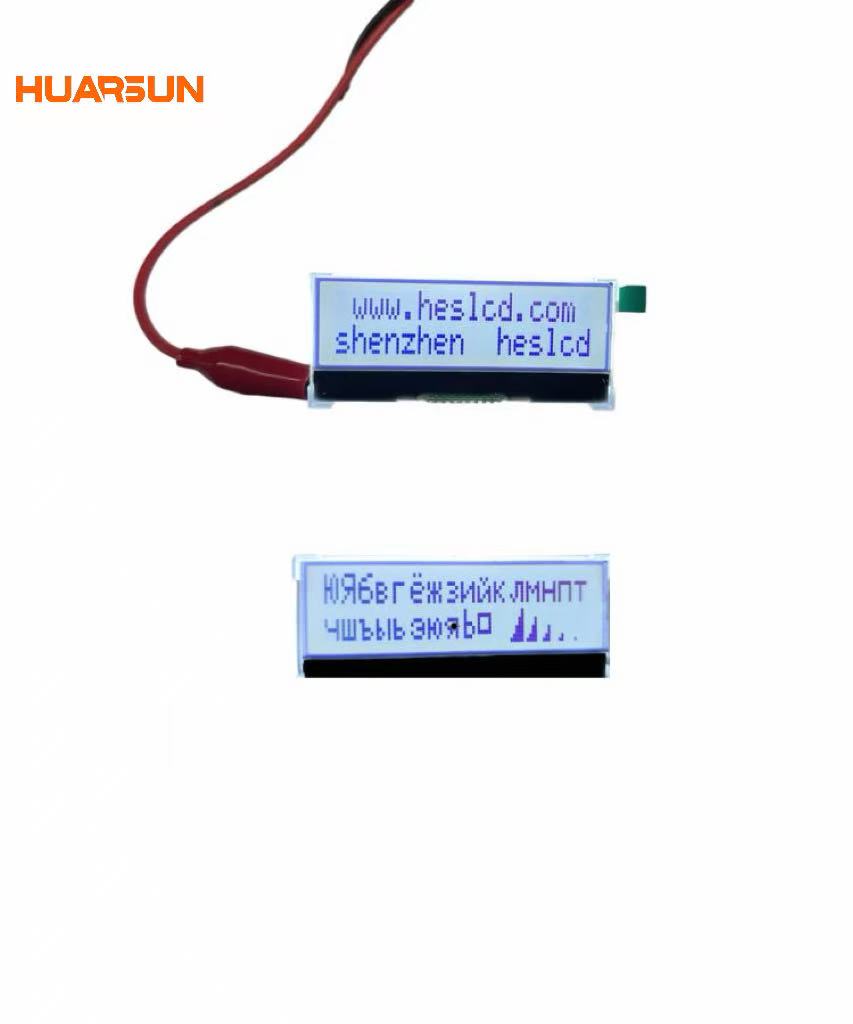 Hemlcd Monochrome Display M1602-001A OEM/ODM China Supplier LCD Screen