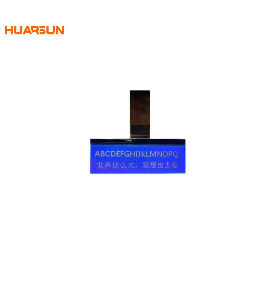 Hem Monochrome LCD Display Mini STN Blue Negative Display